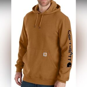 Carhartt Brown Hooded Sweatshirt